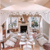 Luxury Cabana 3x3 Metre White