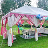 Luxury Marquee Pink 6x4 Metre