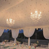 chandelier 5 light pendant for hire gold coast, brisbane, byron, moroccan tent from exotic soirees luxury marquee tent hire