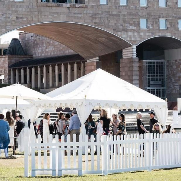 white garden marquee in a  field to hire gold coast and brisbane